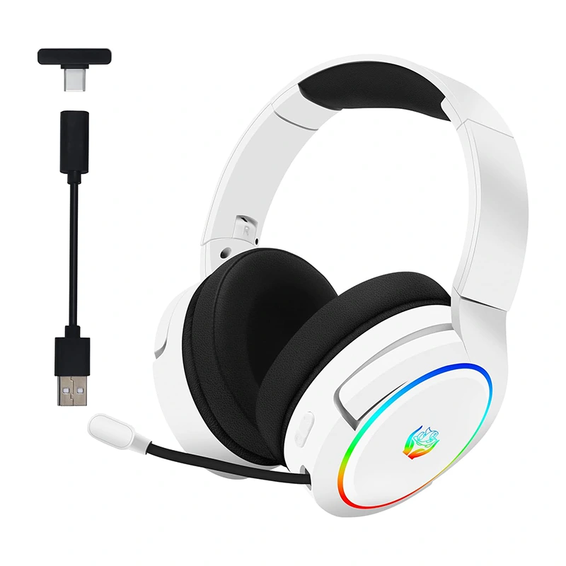 2,4 GHz-es vezeték nélküli gaming headset Bluetooth 2.4G TYPE-C