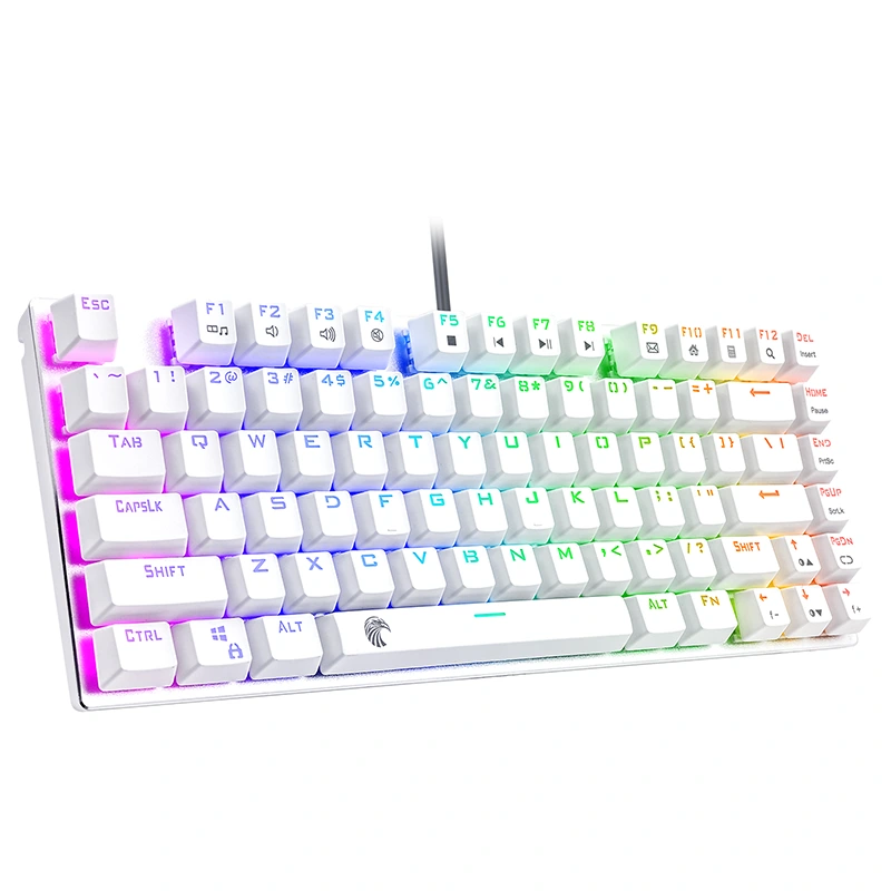 81 gombok RGB mechanikus játékbillentyűzet