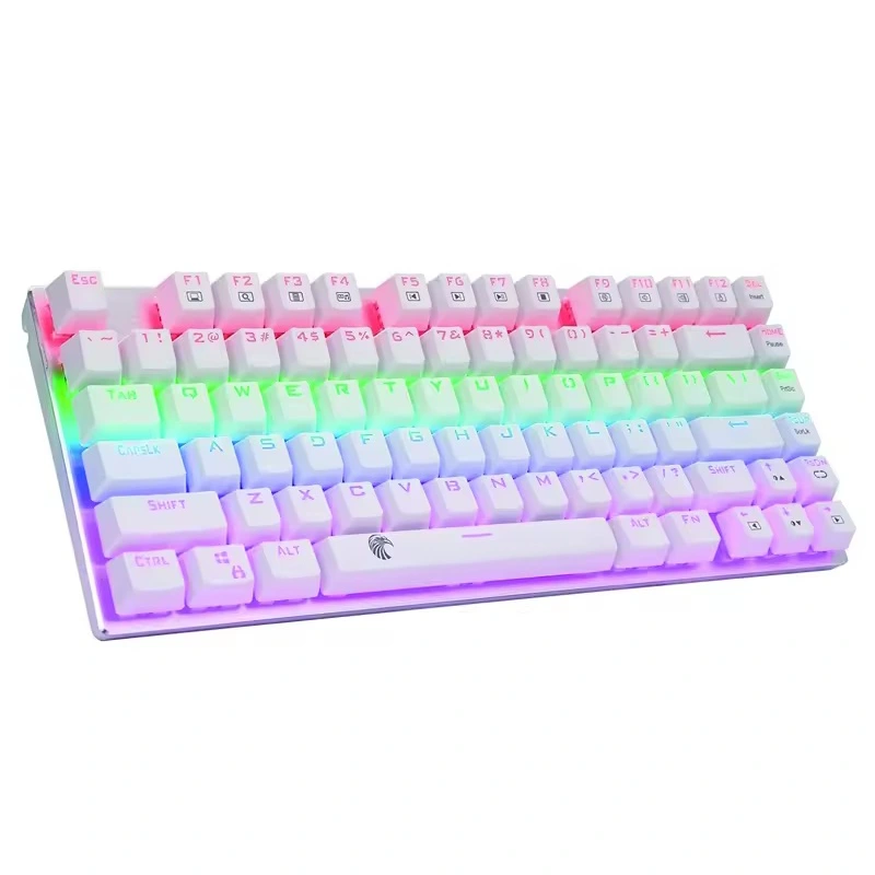 81 gombos Rainbow mechanikus játékbillentyűzet
