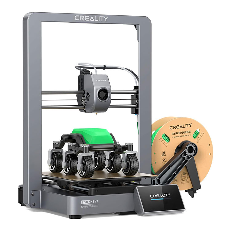 Creality Ender 3 V3 Super 3D nyomtató 600 mms intelligens önellenőrzés